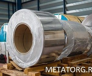 Рулон алюминиевый, лента ТУ 1-3-216-2016